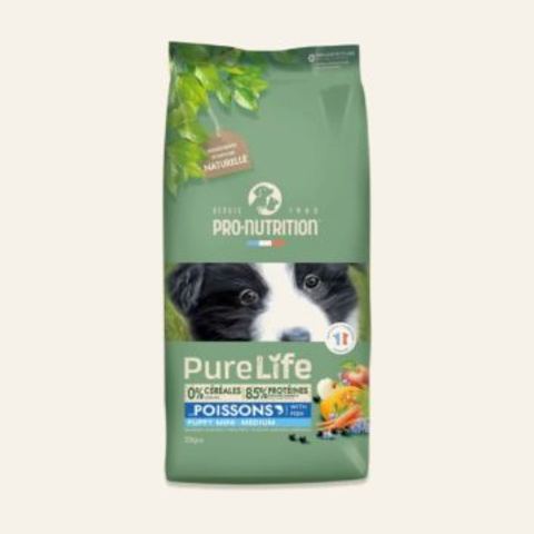 PureLife Puppy Mini Medium Poissons