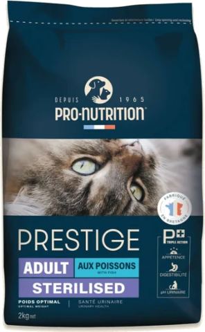 Sac Prestige Adult Sterilised aux poissons