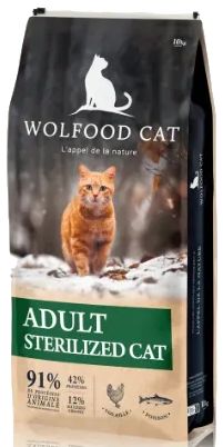 Sac Wolfood Cat Adult Sterilized