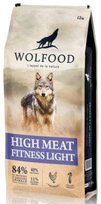 Sac Wolfood High Meat Fitness Light