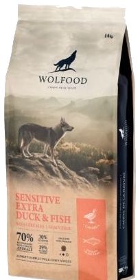 Sac Wolfood Sensitive Duck & Fish