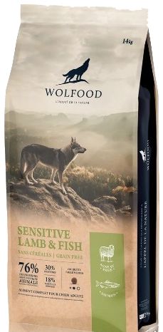 Sac Wolfood Sensitive Lamb & Fish