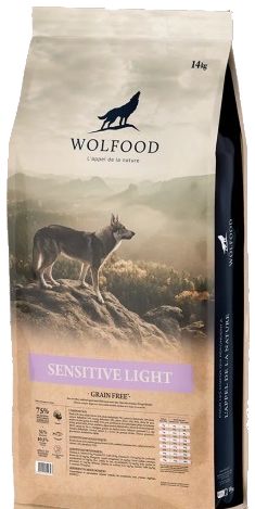 Sac Wolfood Sensitive Light