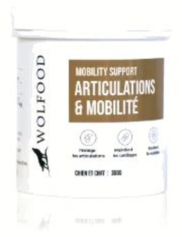 Pot Wolfood Mobility Support, articulations et mobilité, 300 g