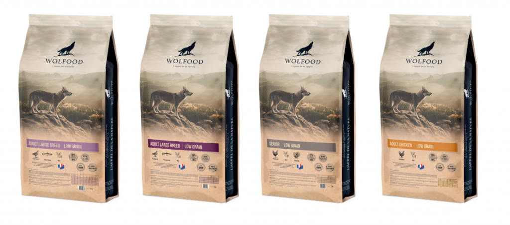 Wolfood Low.Grain pour chien, aliments professionnels pour chiens